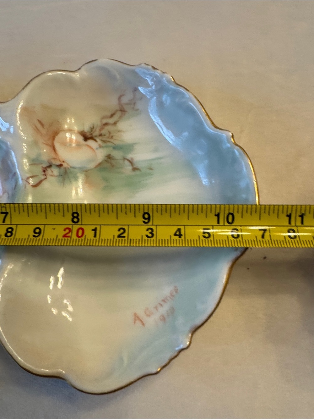 Stunning! Vintage! T&V Limoges France Sardine Server Sea Life, Shells Tray - Picture 11 of 12